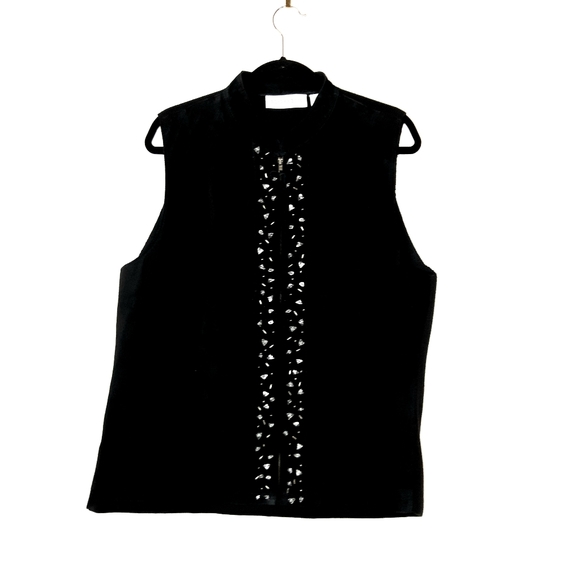 Elisabeth Jackets & Blazers - ElIsabeth Black Suede Vest Size 2xL